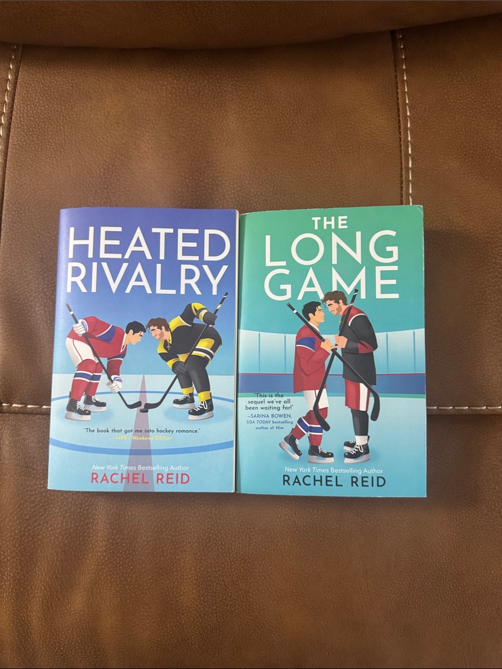 Heated Rivalry and The Long Game book bundle